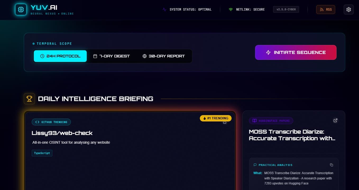 YUV.AI Trends preview