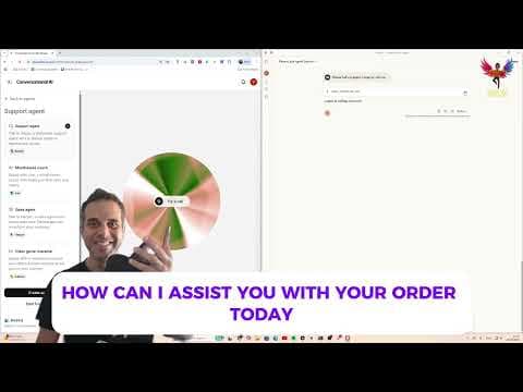 Multiple Voice AI Agents on one call - ordering a Pizza!