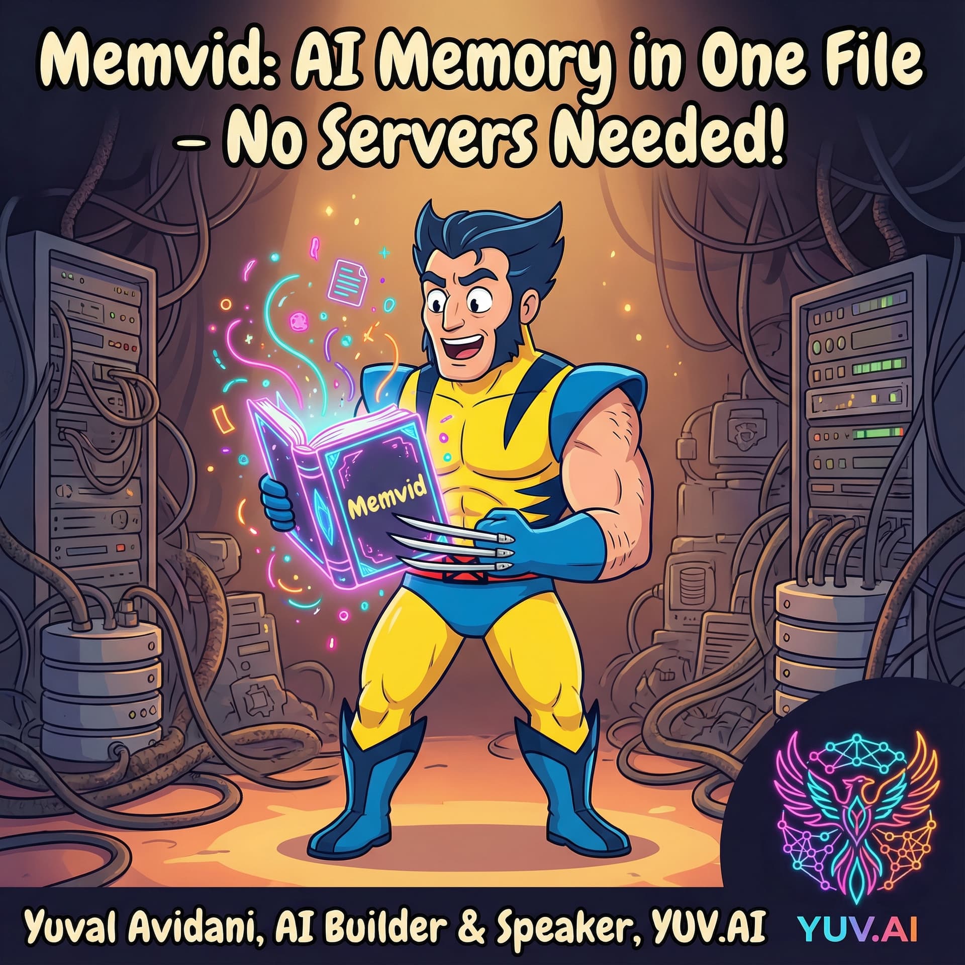 Memvid: AI Agent Memory in a Single File - No Servers Required