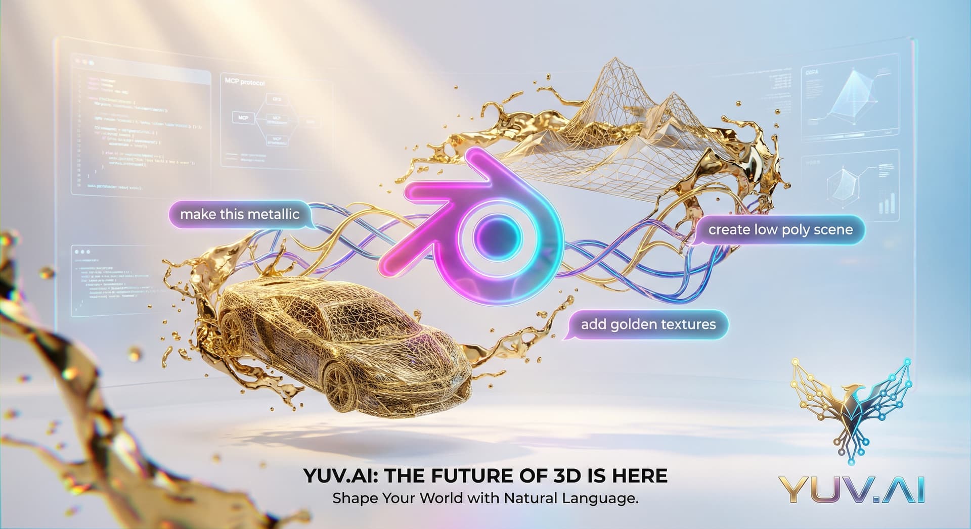 BlenderMCP: Controlling Blender with Claude Through Natural Language